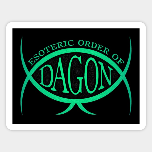 Dagon Fish - Azhmodai 2020 Sticker by azhmodai